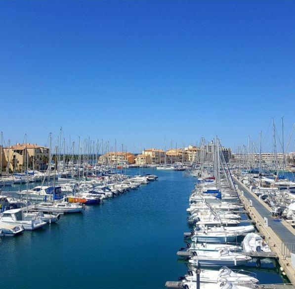 Les Arenes - Port Leucate - Une Chambre - Terrasse - Proche Commerces - Tout Confort Exterior foto